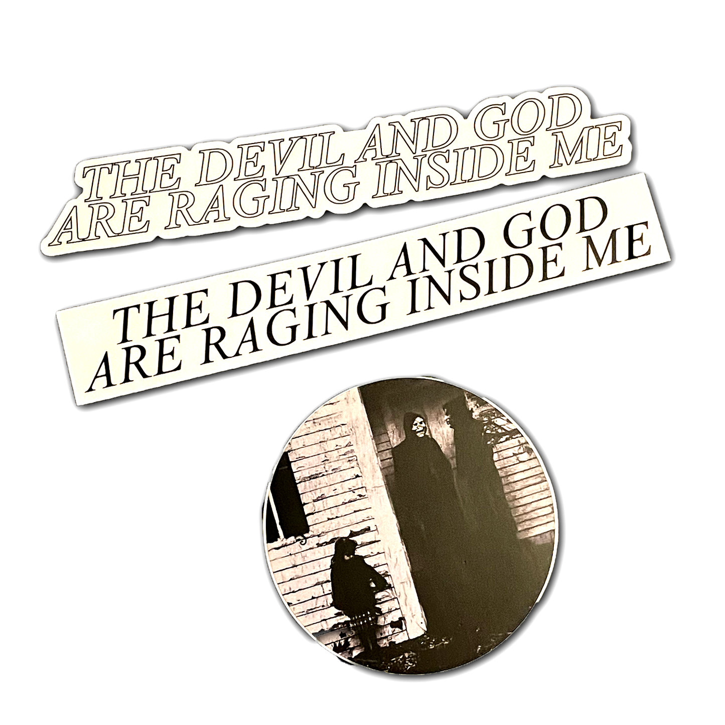 DEVIL AND GOD STICKER PACK