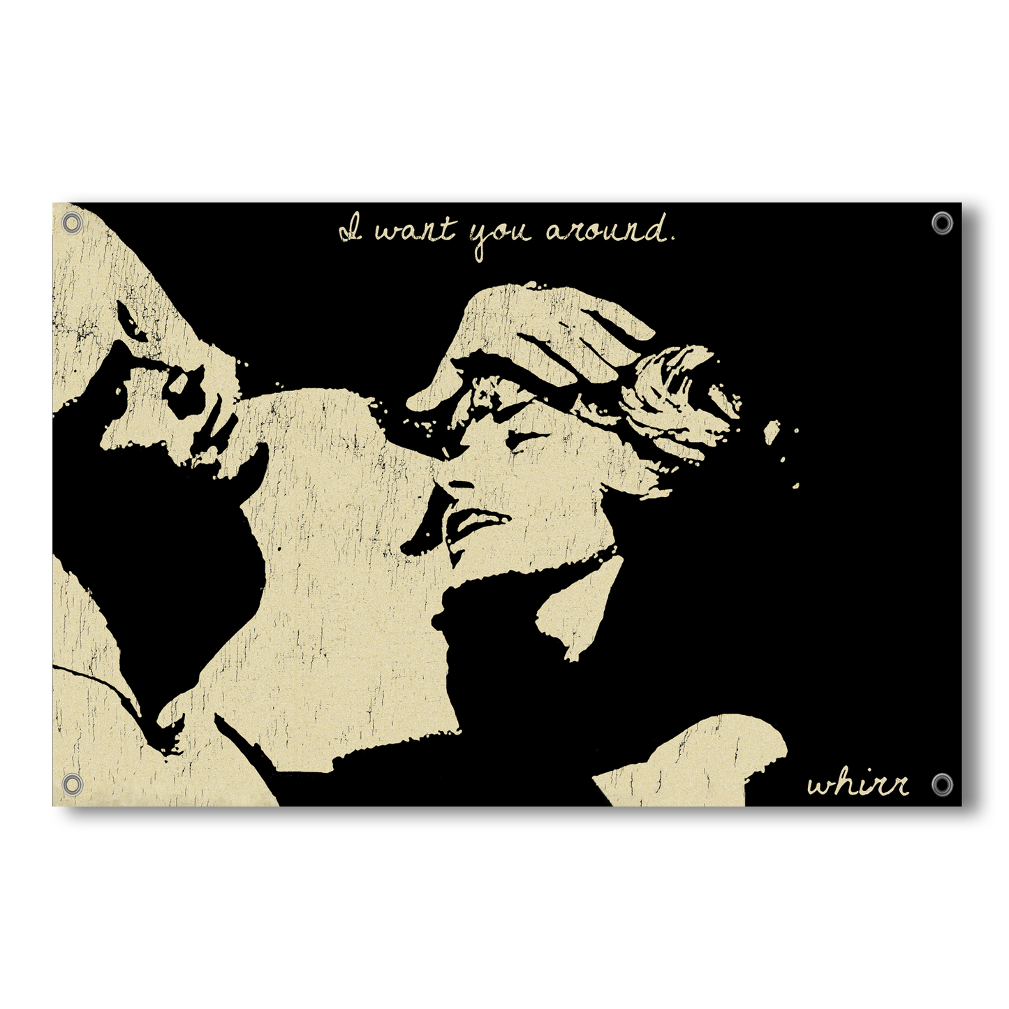WHIRR - AROUND WALL FLAG