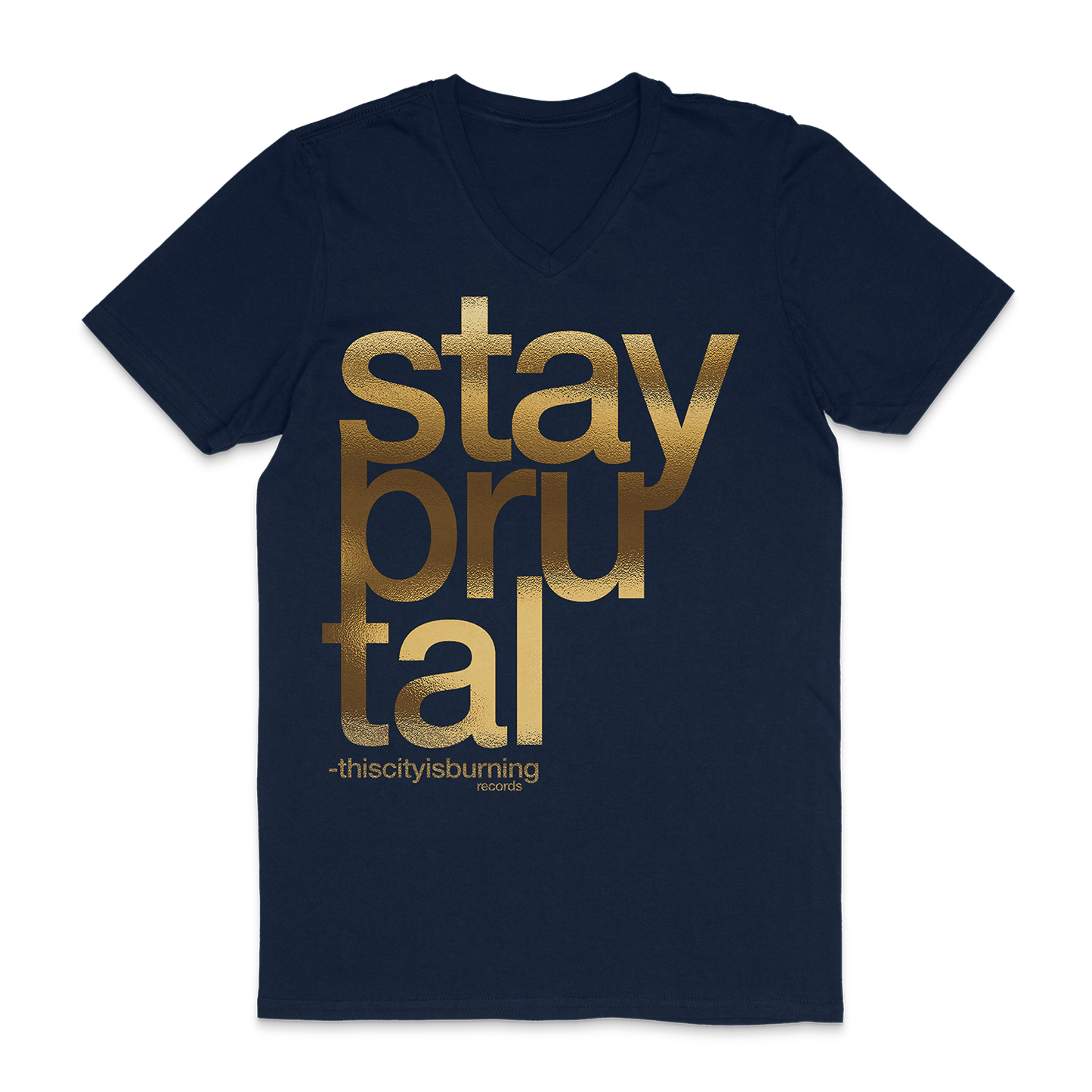 BRUTAL FOIL v2 - V-NECK *pre-order*