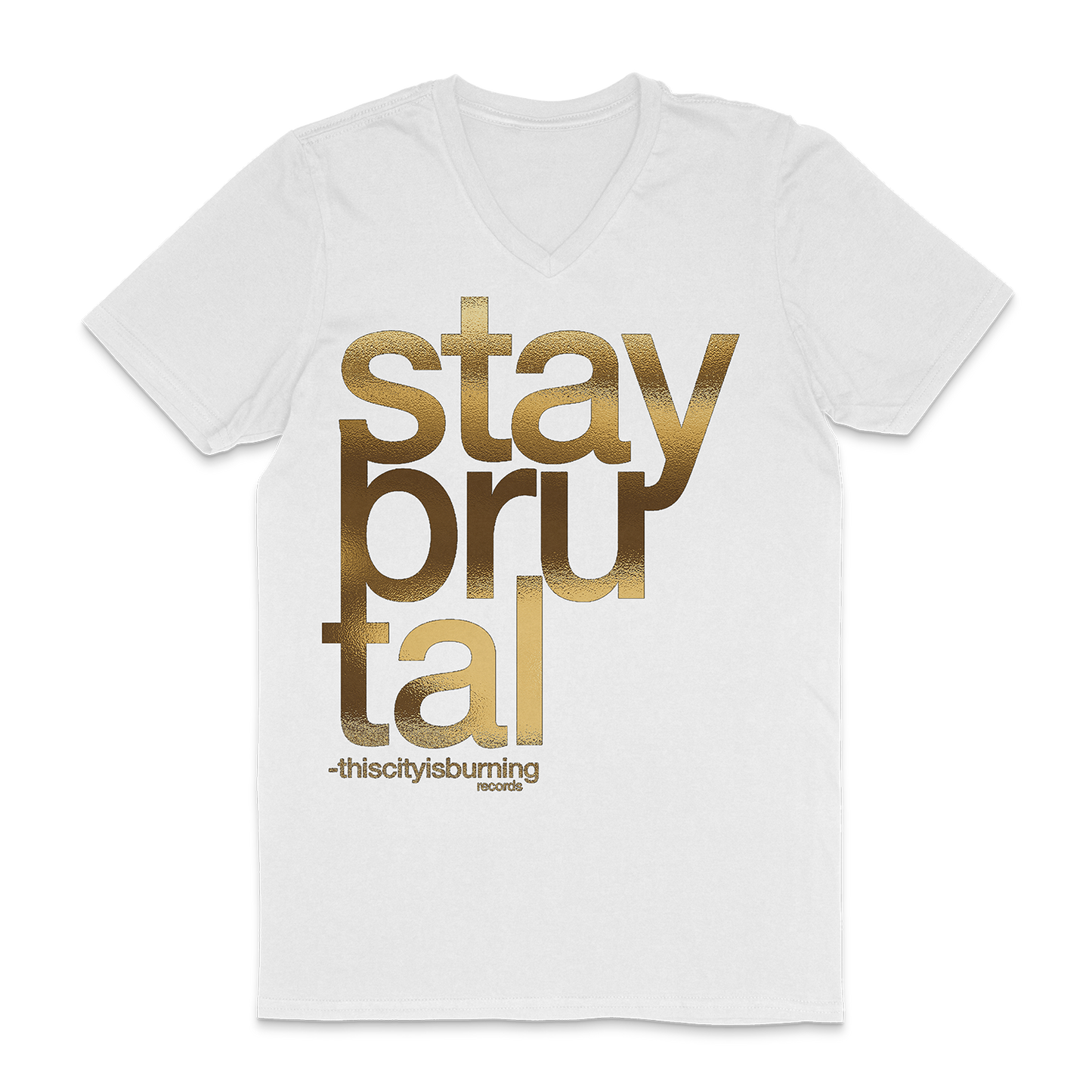 BRUTAL FOIL v2 - V-NECK *pre-order*