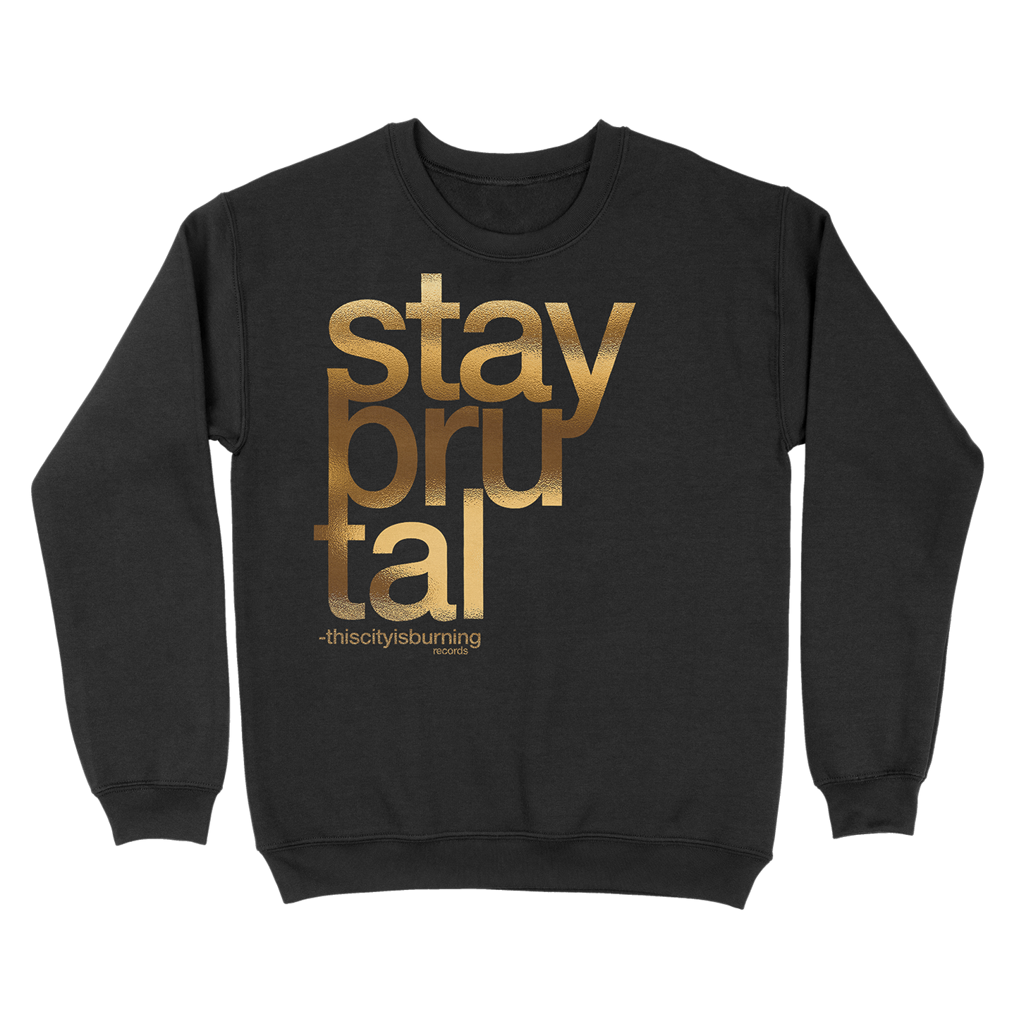 BRUTAL FOIL v2 - CREW NECK *pre-order*