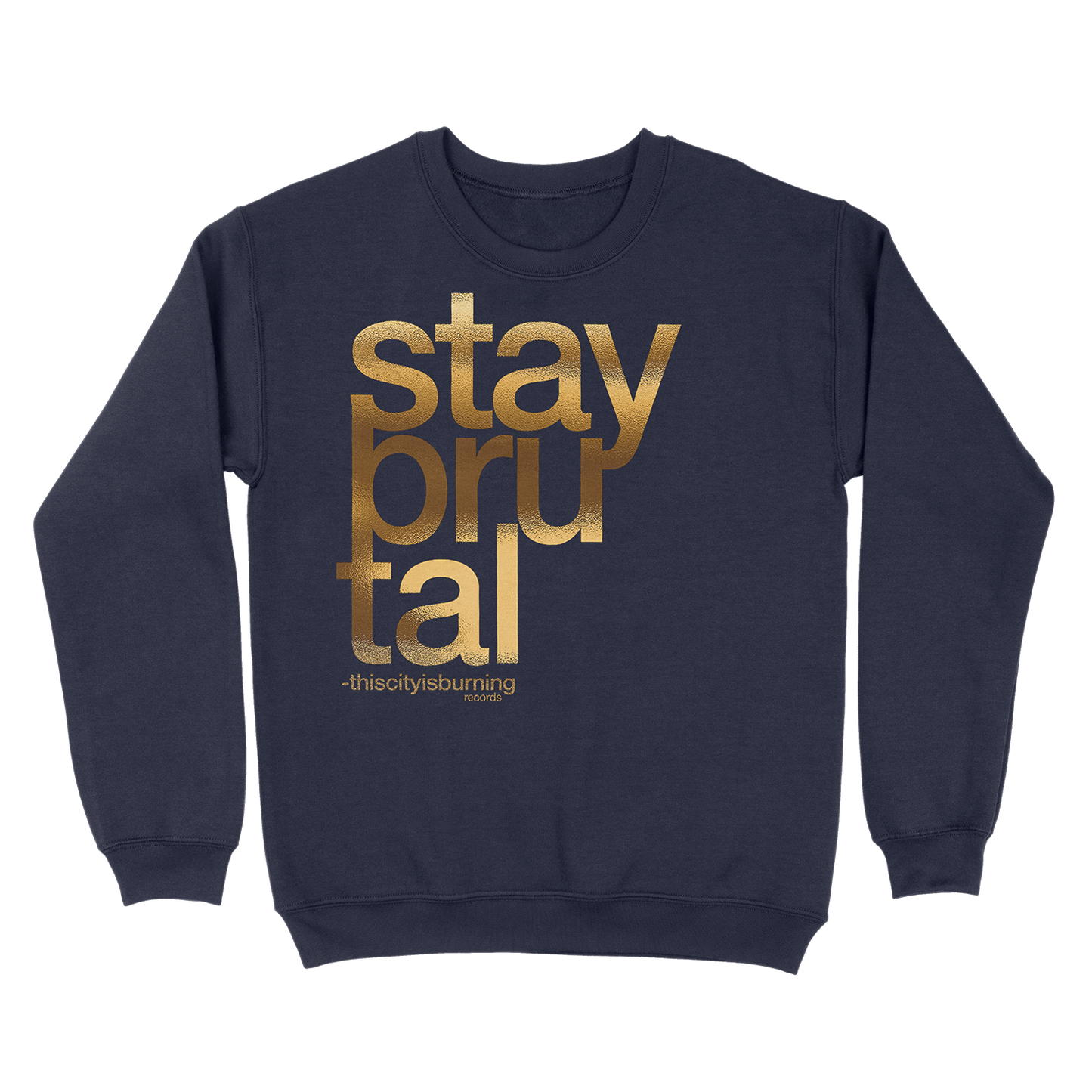 BRUTAL FOIL v2 - CREW NECK *pre-order*