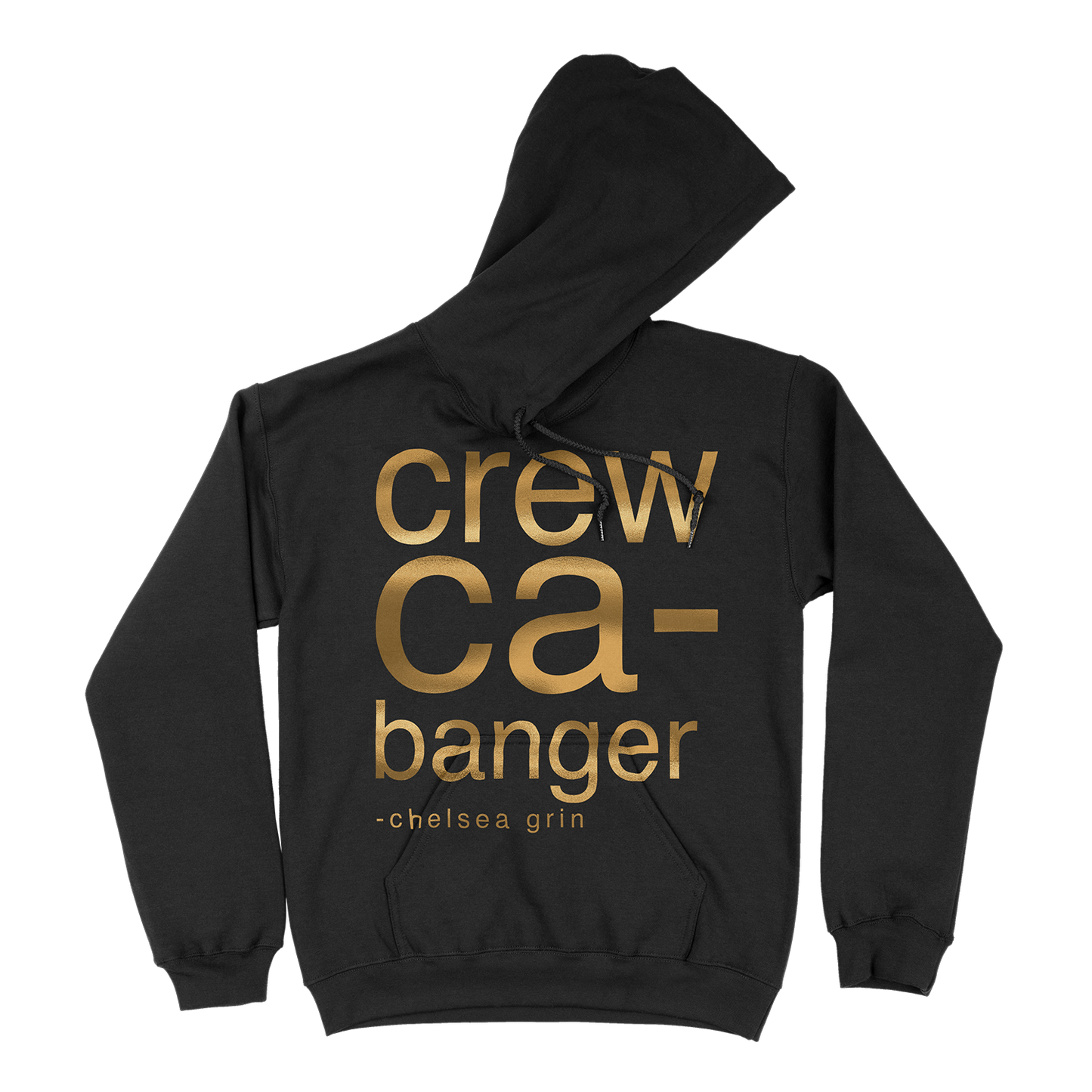 CREWCA-BANGER GOLD FOIL - HOODIE (extras)