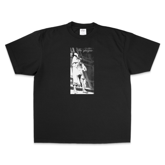 unofficial tribute to glassjaw and suspiria fan-made DIY screen printed t-shirt extras