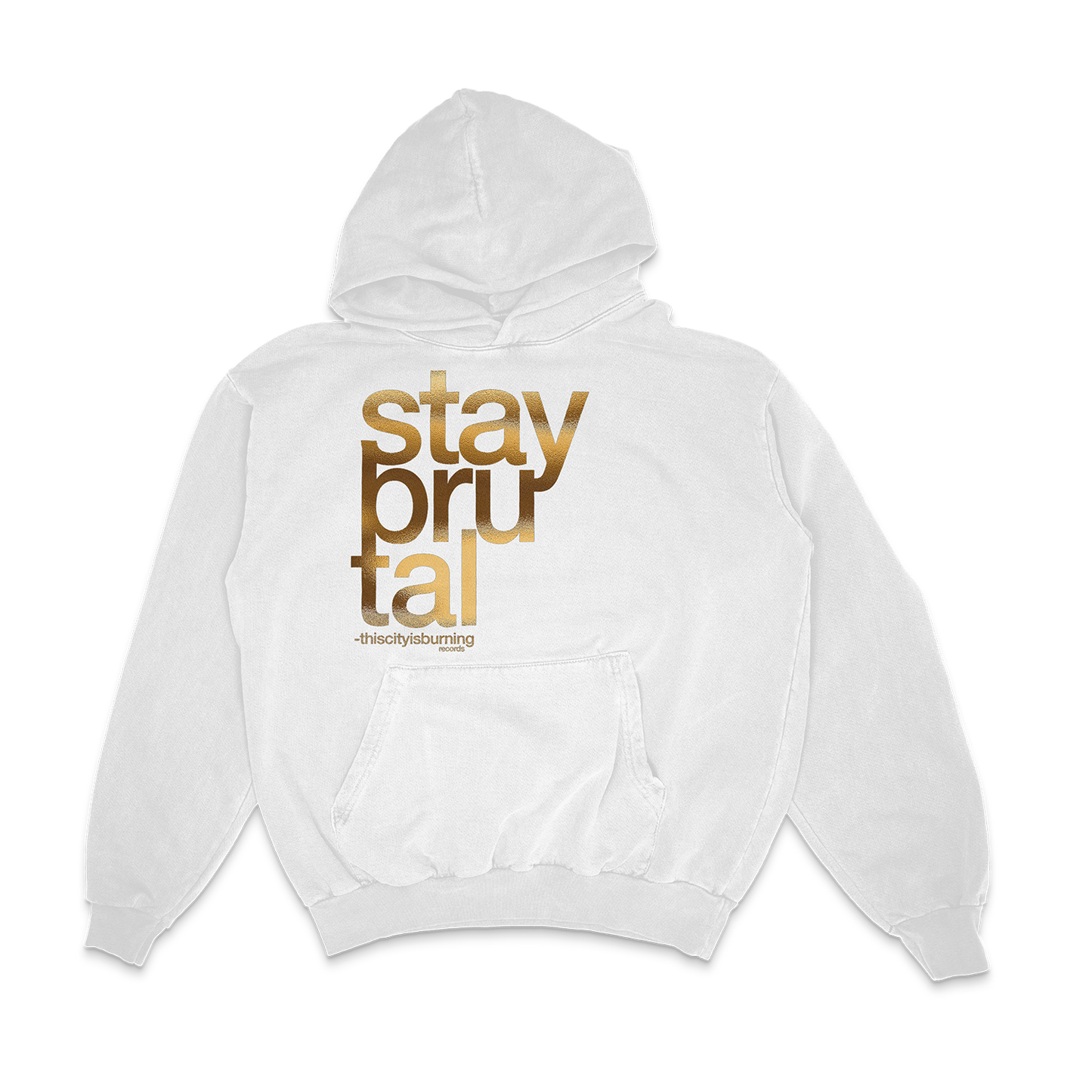 BRUTAL FOIL v2 - HOODIE *pre-order*