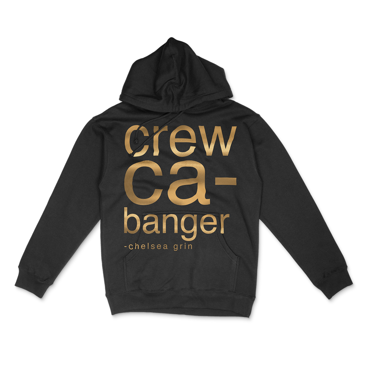 CREWCA-BANGER GOLD FOIL - HOODIE (extras)