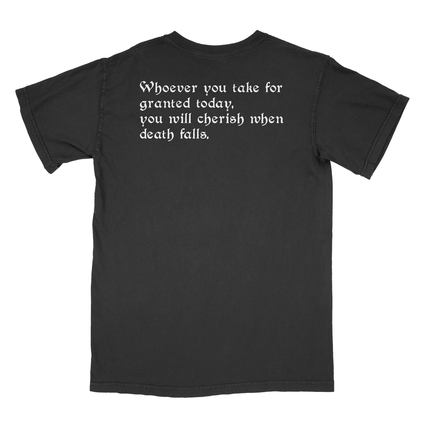 WHEN DEATH FALLS T-SHIRT (extras)
