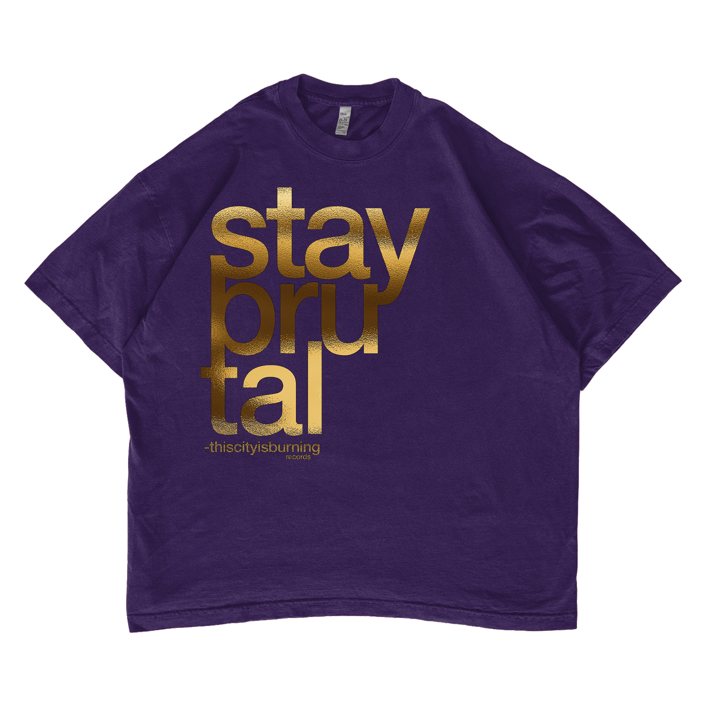 BRUTAL FOIL v2 - T-SHIRT *pre-order*