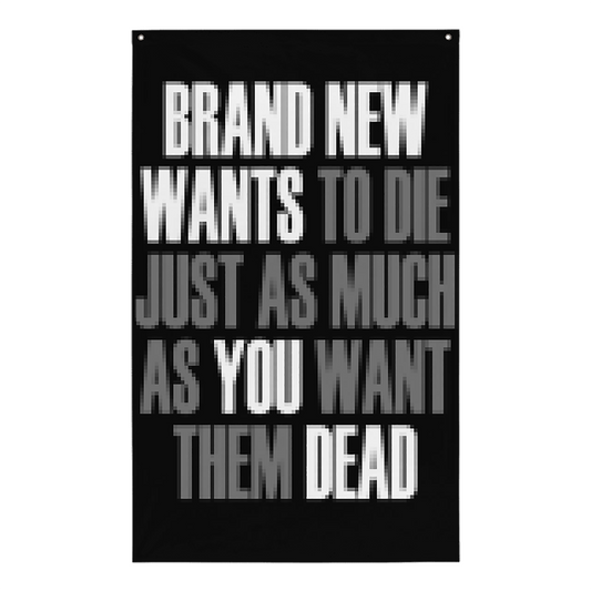 D.S.B.N. - WALL FLAG 3x5’ (made-to-order)
