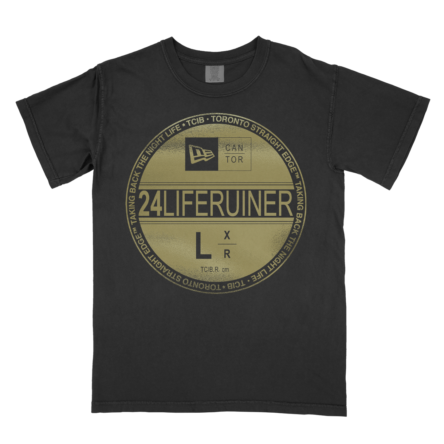 LIFERUINER GOLD FOIL T-SHIRT (extras)