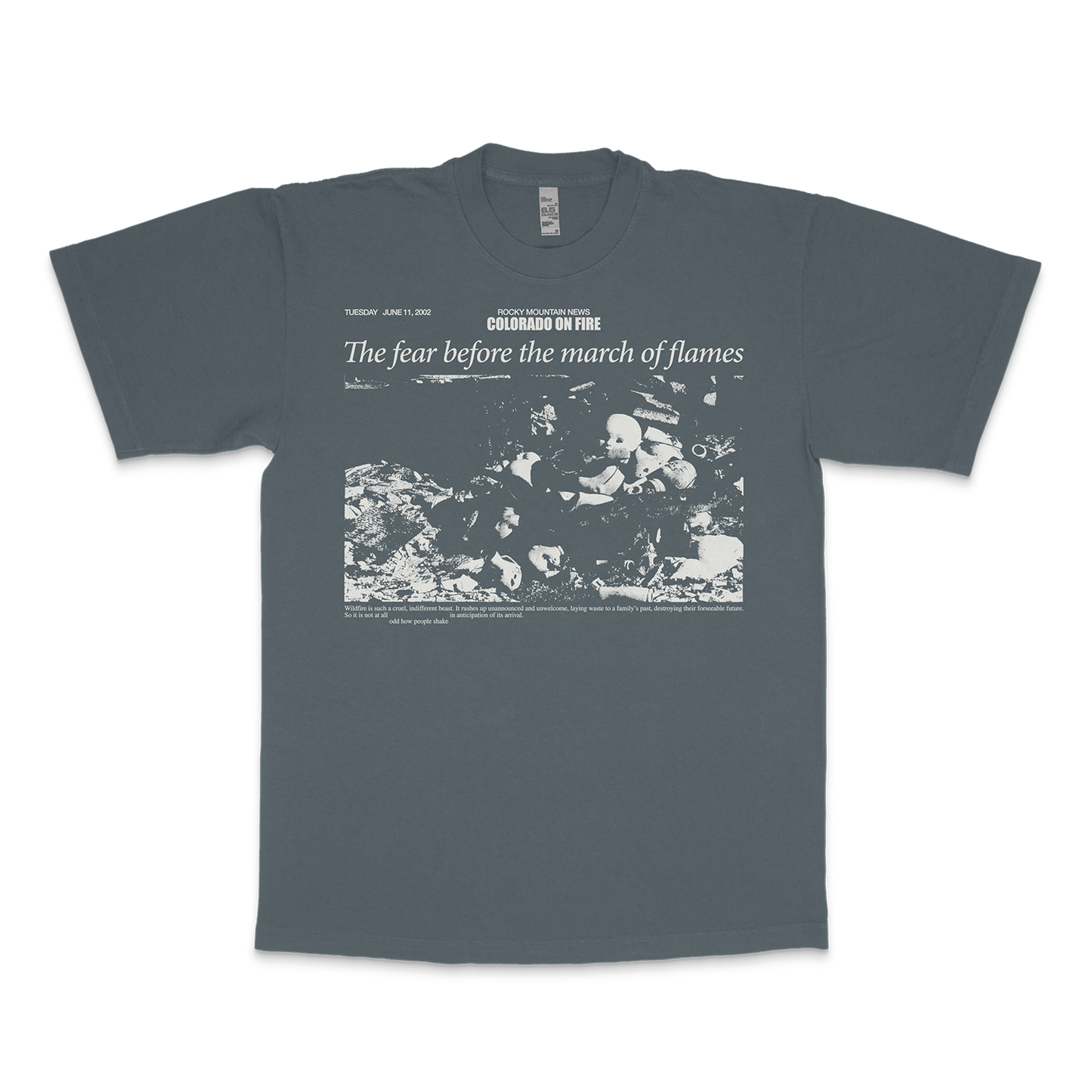 THE HAYMAN FIRE (2002) - T-SHIRT *pre-order*