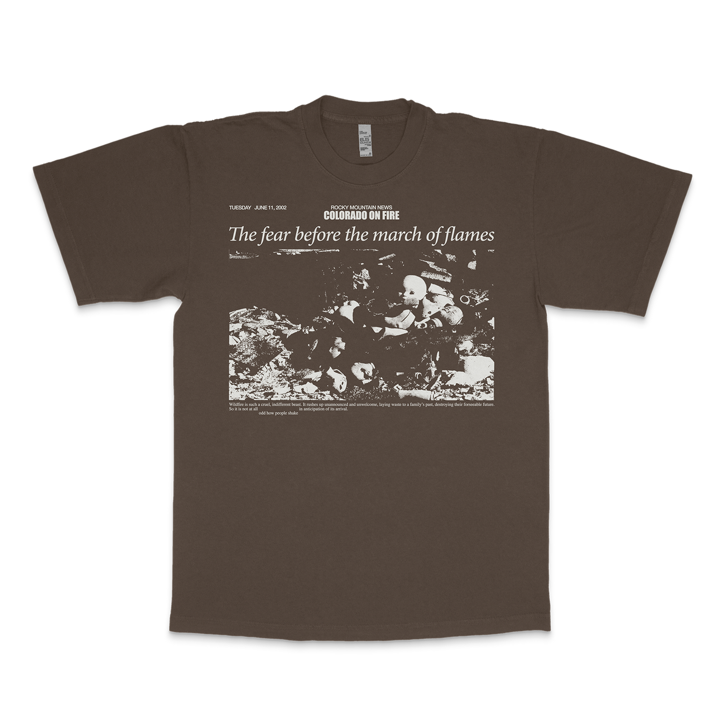THE HAYMAN FIRE (2002) - T-SHIRT *pre-order*