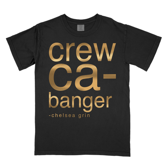 CREWCA-BANGER GOLD FOIL - T-SHIRT *pre-order*