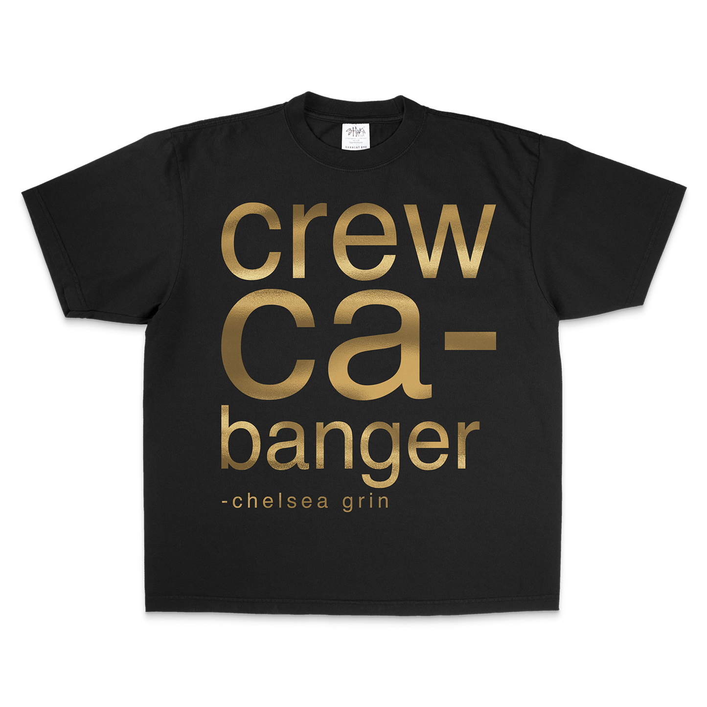 CREWCA-BANGER GOLD FOIL - T-SHIRT *pre-order*