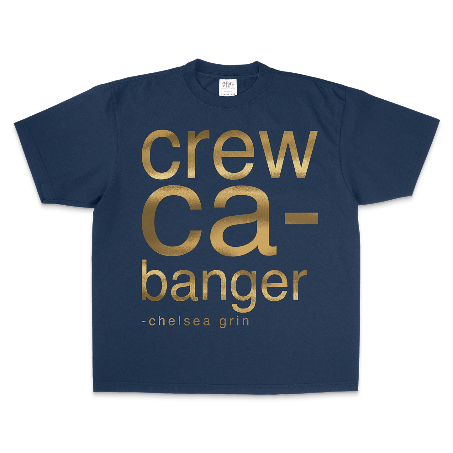CREWCA-BANGER GOLD FOIL - T-SHIRT *pre-order*