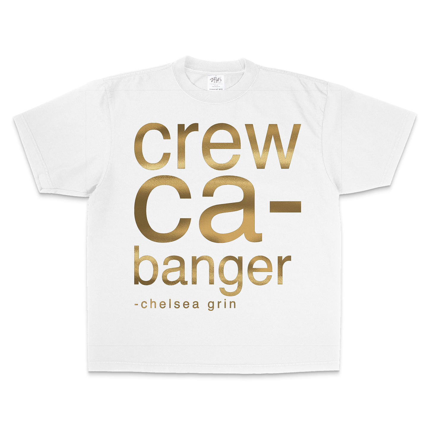 CREWCA-BANGER GOLD FOIL - T-SHIRT *pre-order*