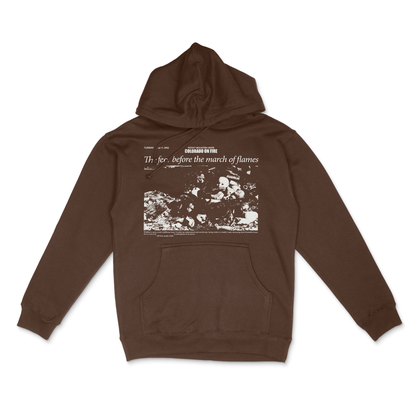 THE HAYMAN FIRE (2002) - PULLOVER HOODIE *pre-order*