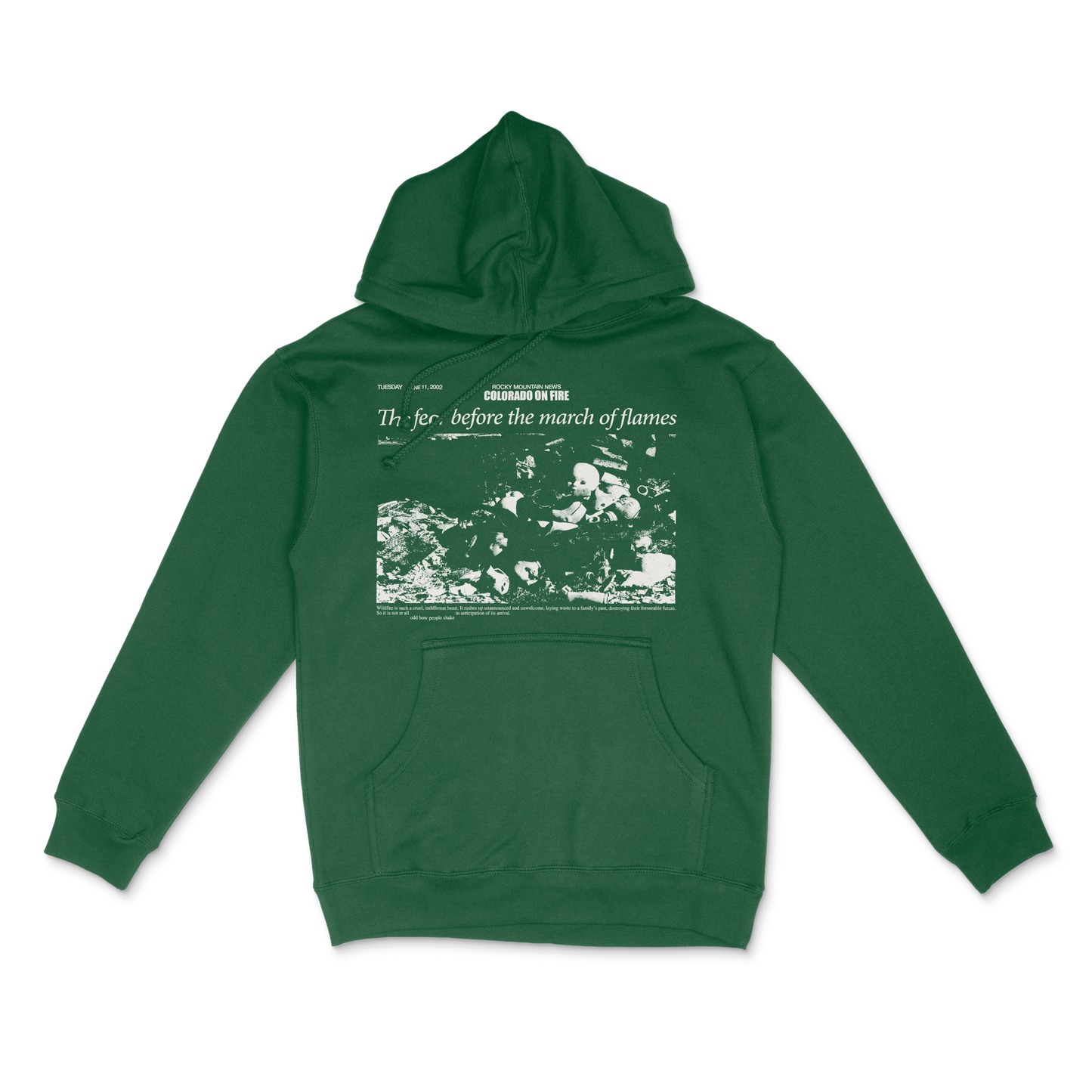 THE HAYMAN FIRE (2002) - PULLOVER HOODIE *pre-order*
