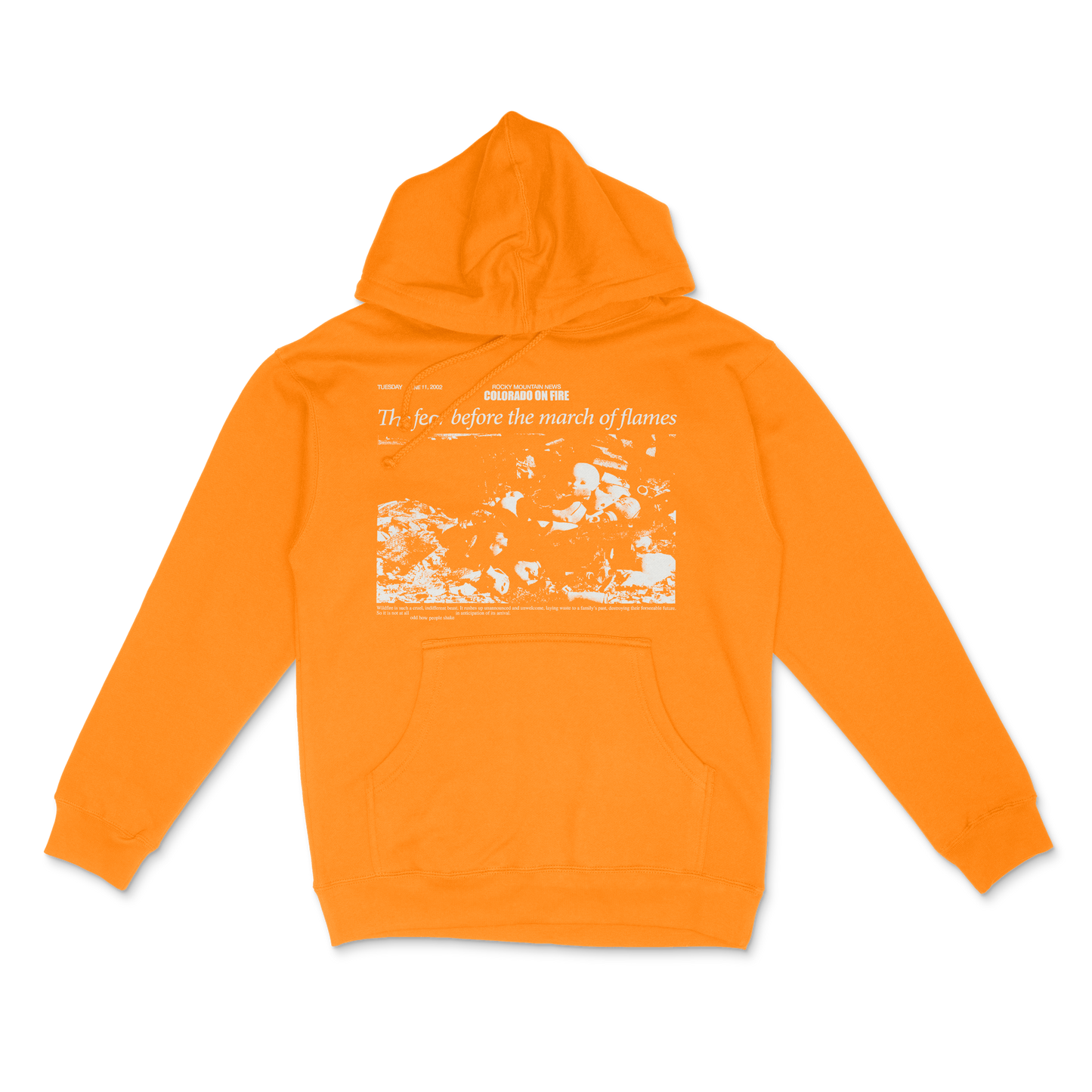 THE HAYMAN FIRE (2002) - PULLOVER HOODIE *pre-order*