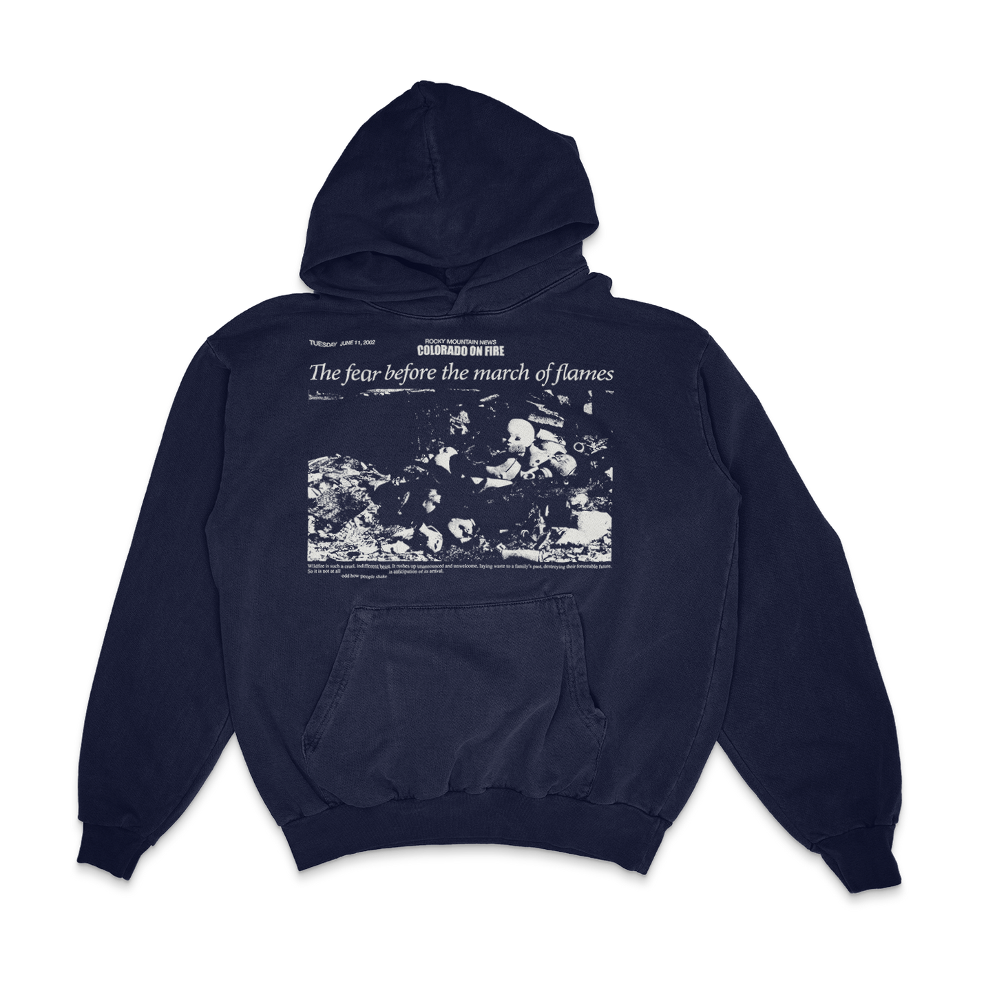 THE HAYMAN FIRE (2002) - PULLOVER HOODIE *pre-order*