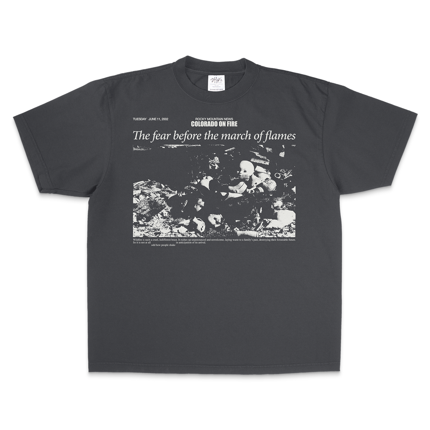 THE HAYMAN FIRE (2002) - T-SHIRT *pre-order*