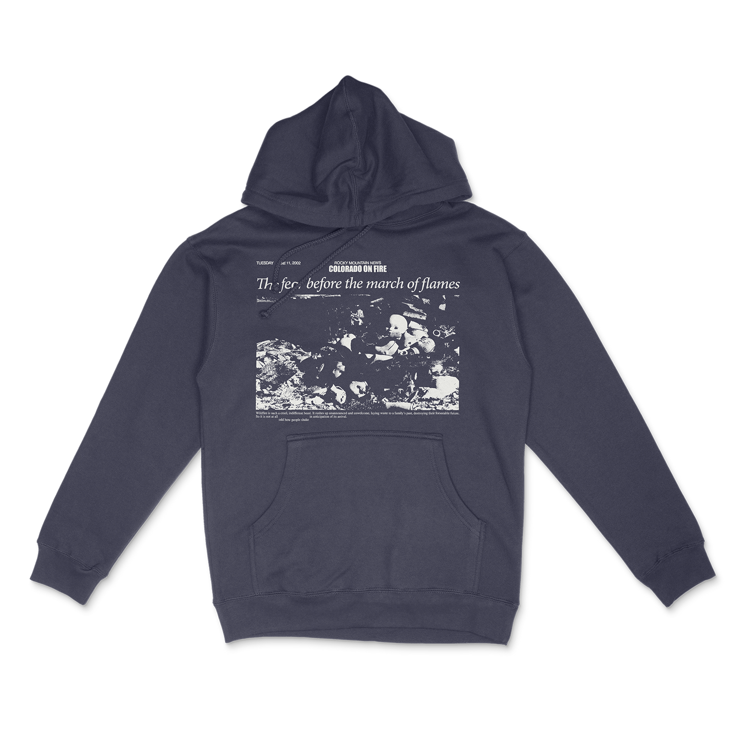 THE HAYMAN FIRE (2002) - PULLOVER HOODIE *pre-order*