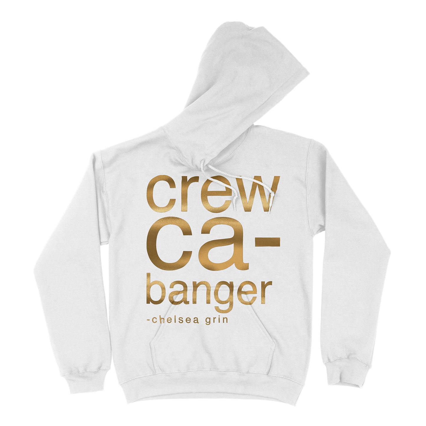 CREWCA-BANGER GOLD FOIL - HOODIE *pre-order*