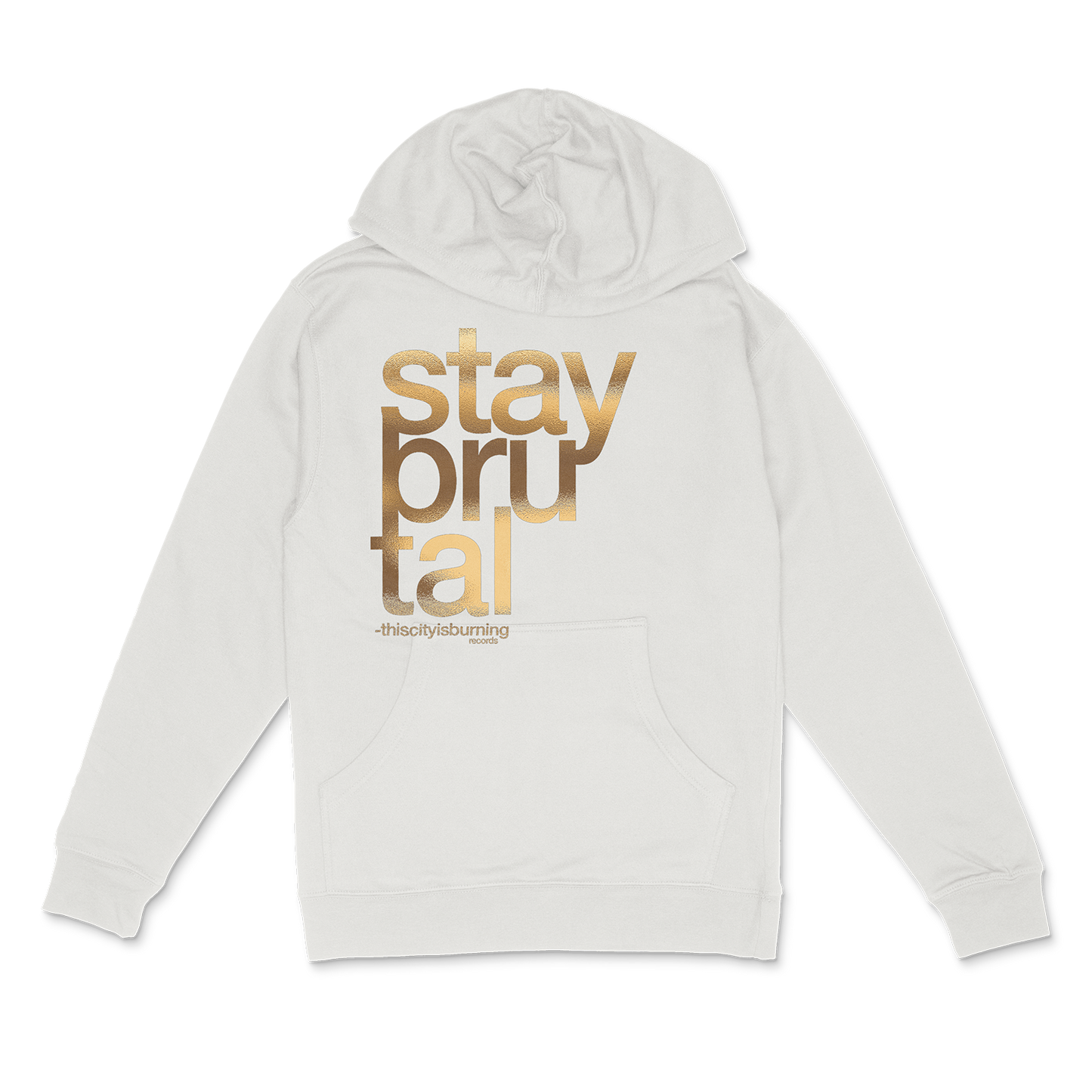 BRUTAL FOIL v2 - HOODIE *pre-order*