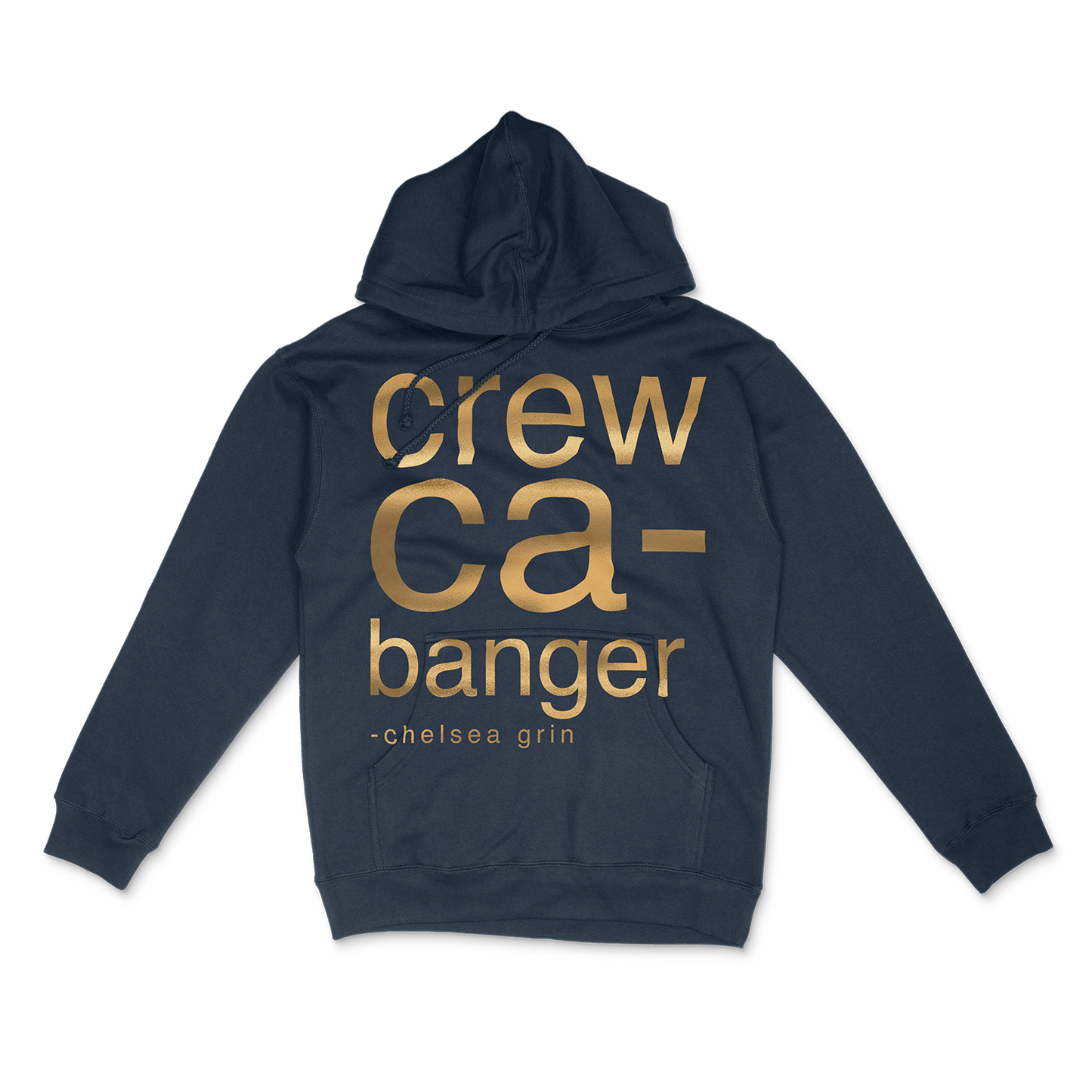 CREWCA-BANGER GOLD FOIL - HOODIE *pre-order*