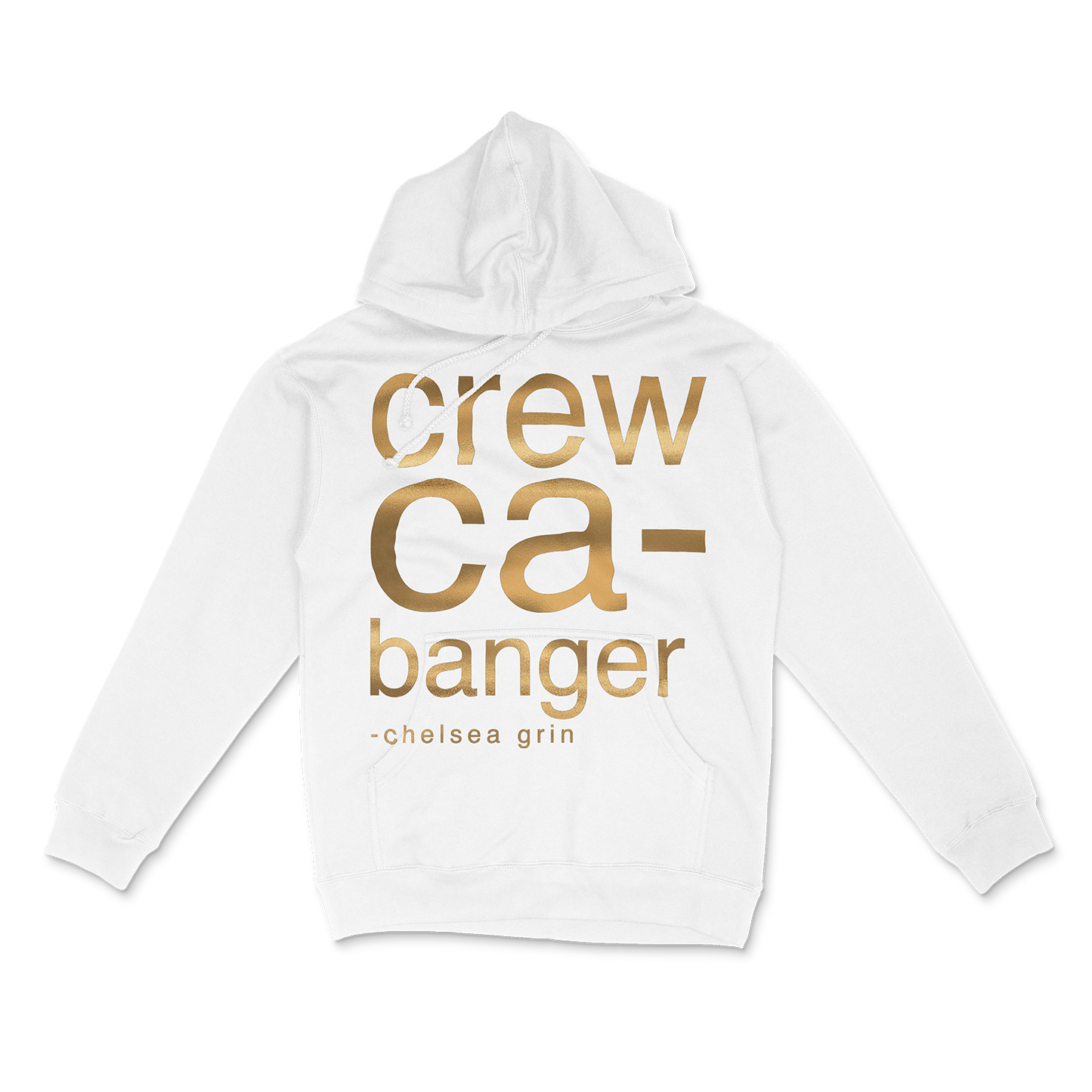 CREWCA-BANGER GOLD FOIL - HOODIE *pre-order*
