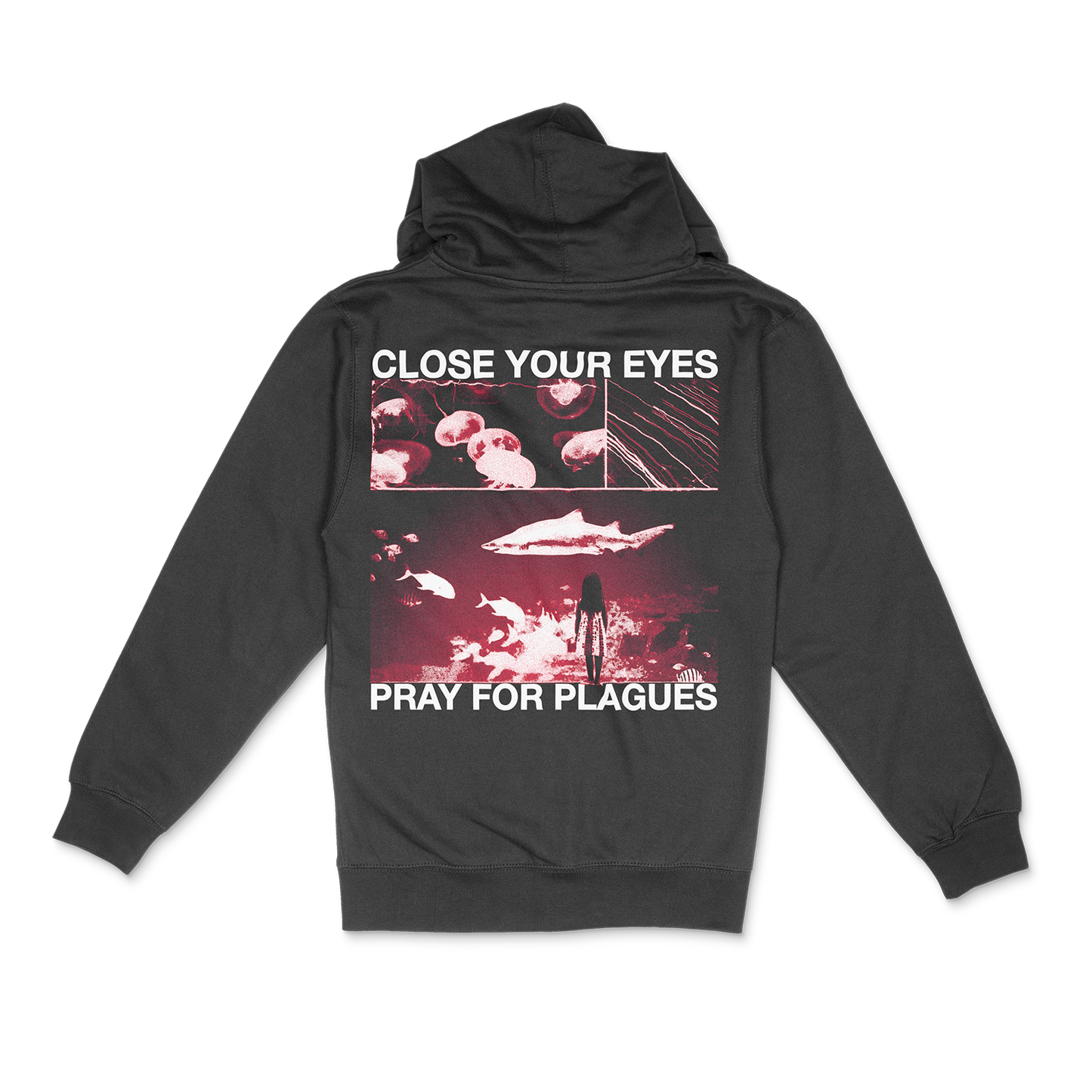 CYFB 3.0 (BLOOD RED)- ZIP-UP HOODIE (extras)