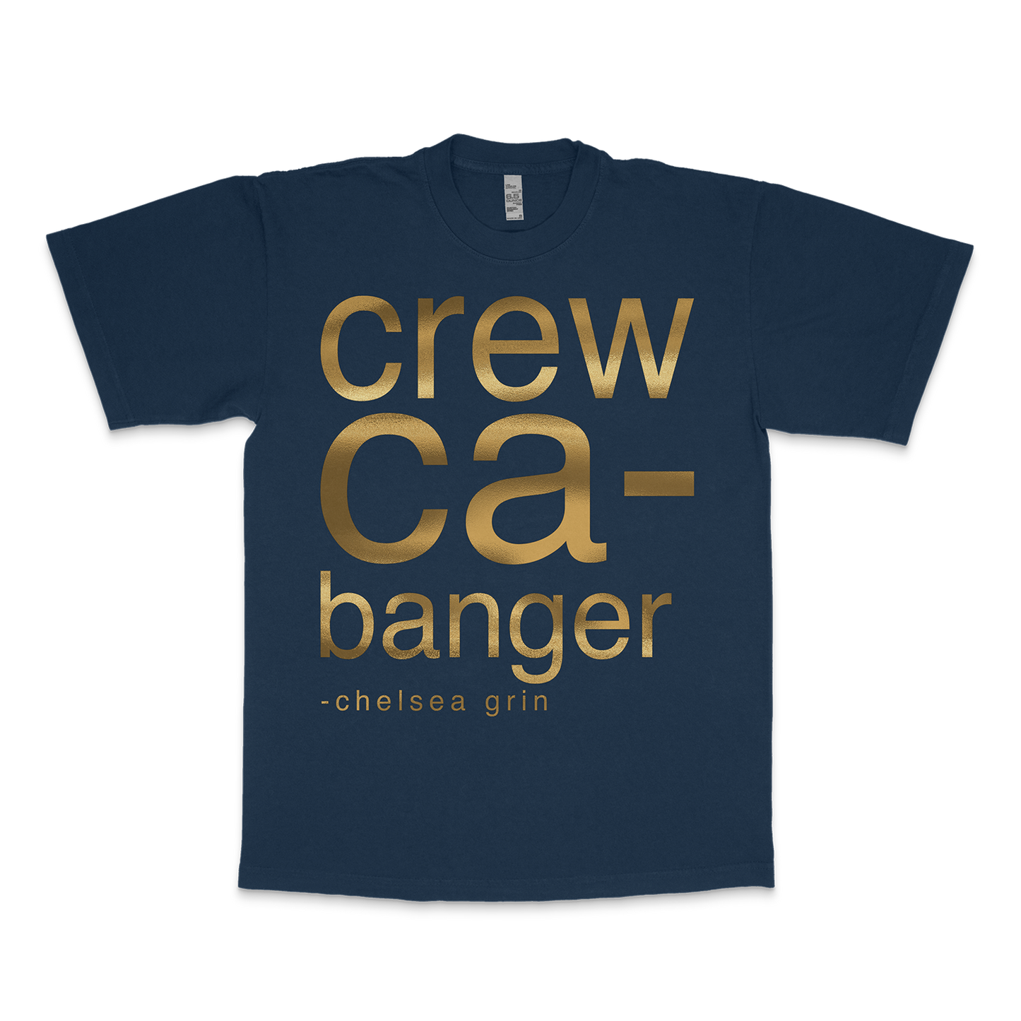 CREWCA-BANGER GOLD FOIL - T-SHIRT *pre-order*