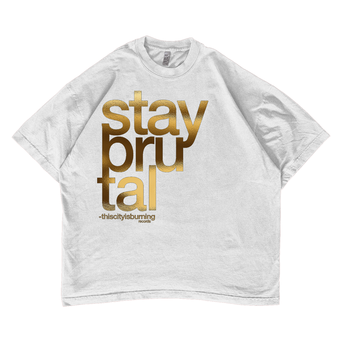 BRUTAL FOIL v2 - T-SHIRT *pre-order*