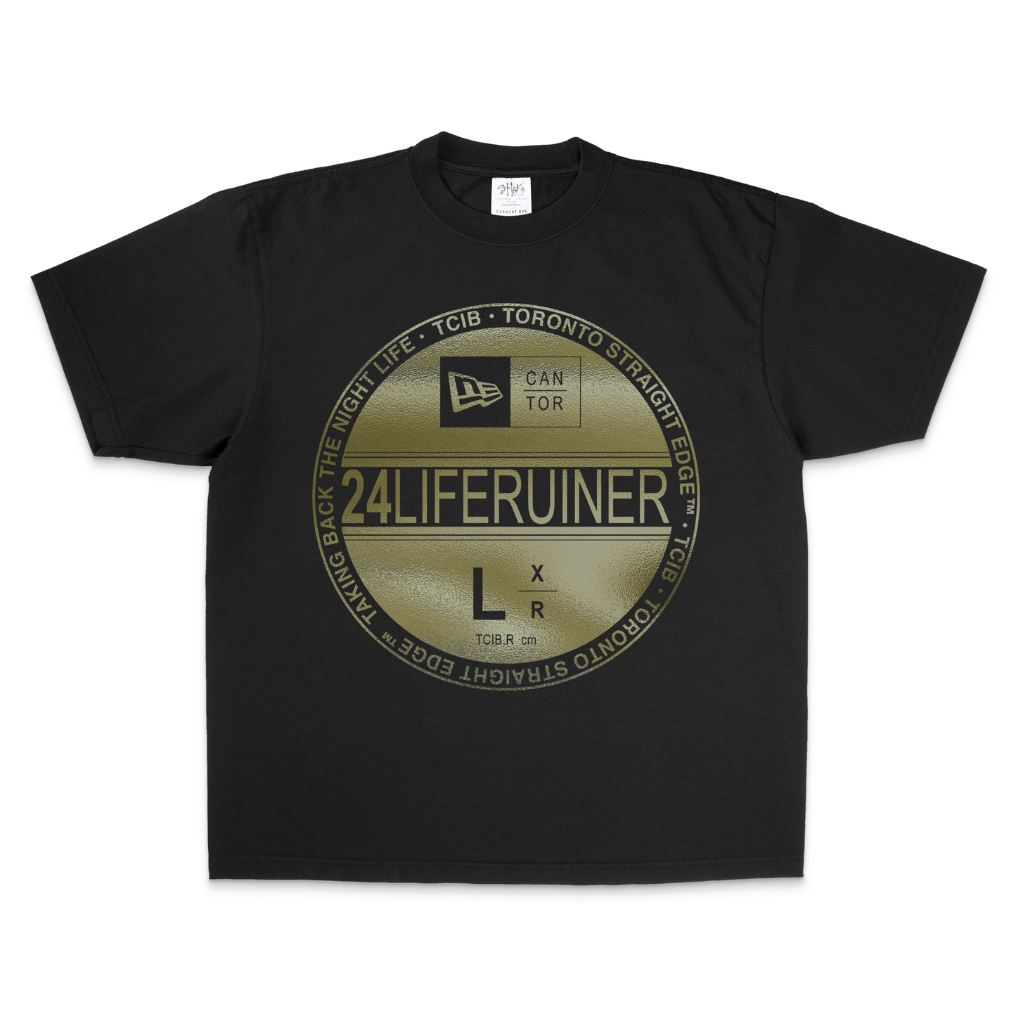 LIFERUINER GOLD FOIL T-SHIRT (extras)