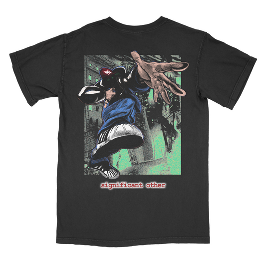 SIGNIFICANT T-SHIRT - Heelest, DIY, Screen print, archival (back, black cc1717)