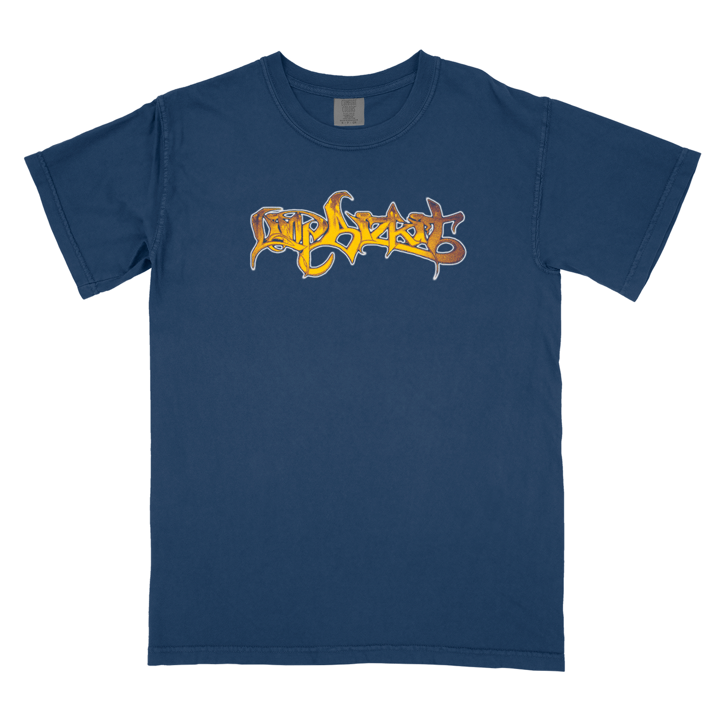 SIGNIFICANT T-SHIRT - Heelest, DIY, Screen print, archival (front, navy cc1717)