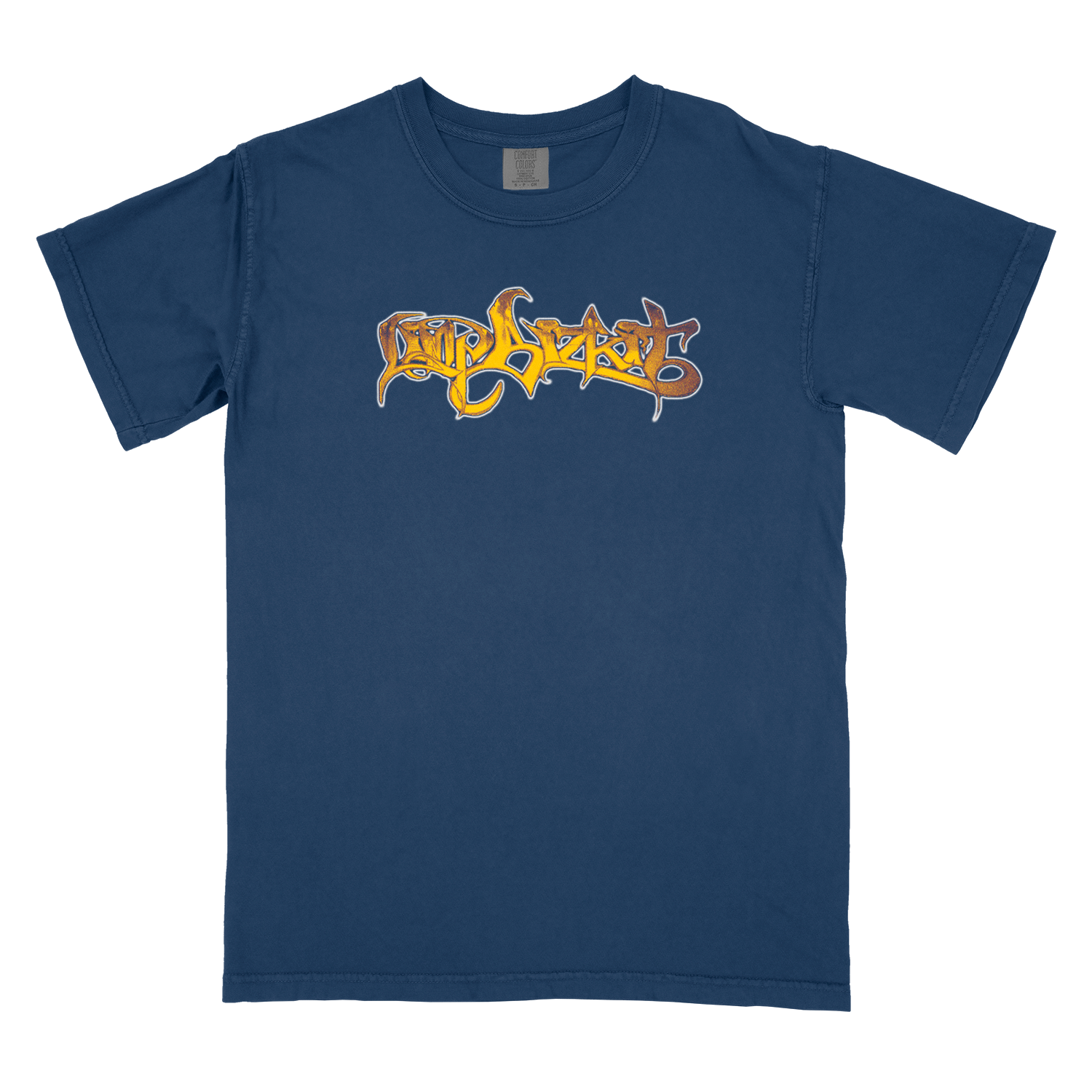 SIGNIFICANT T-SHIRT - Heelest, DIY, Screen print, archival (front, navy cc1717)