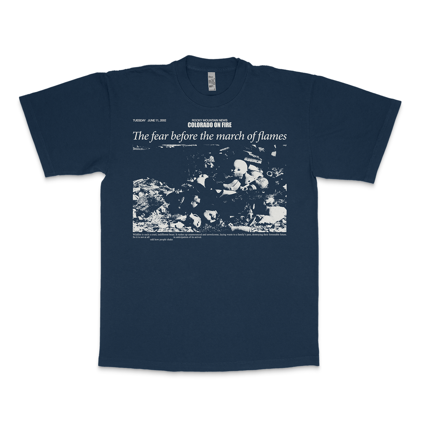 THE HAYMAN FIRE (2002) - T-SHIRT *pre-order*