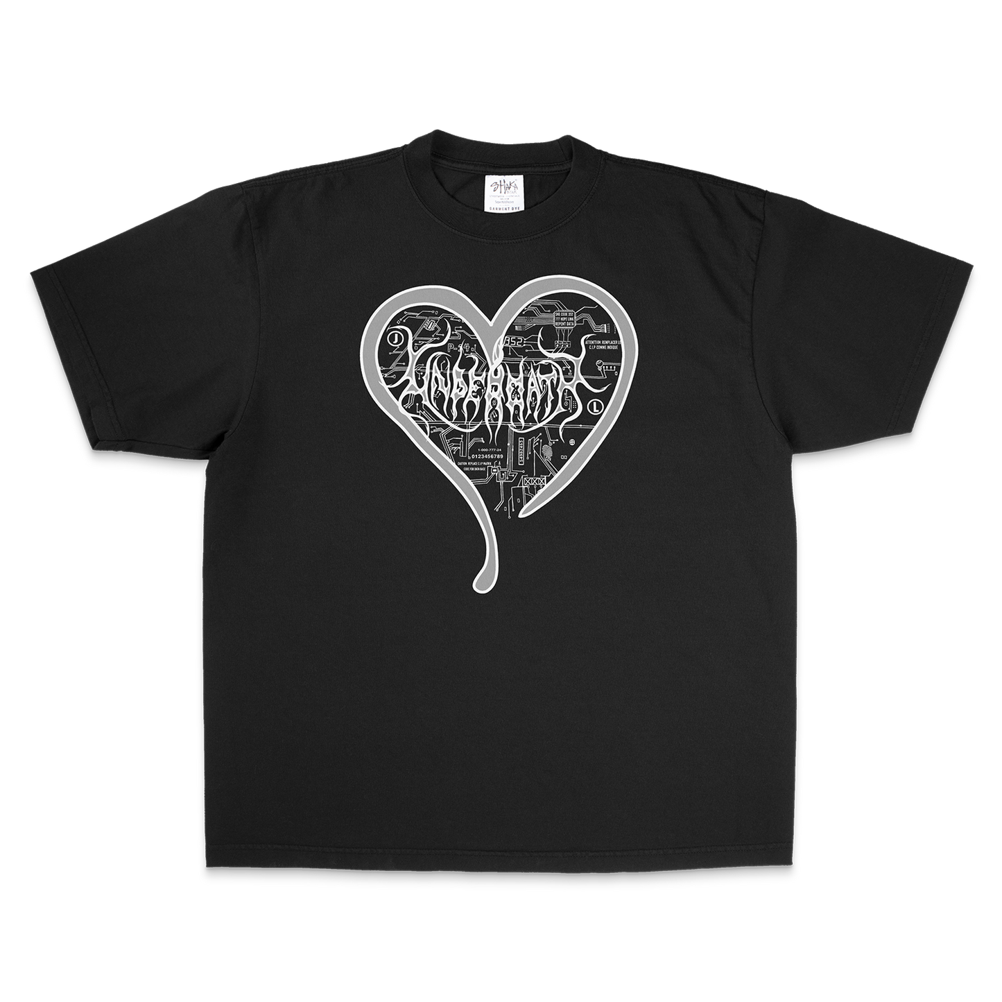 HEART OF STONE (SILVER) - T-SHIRT (extras)