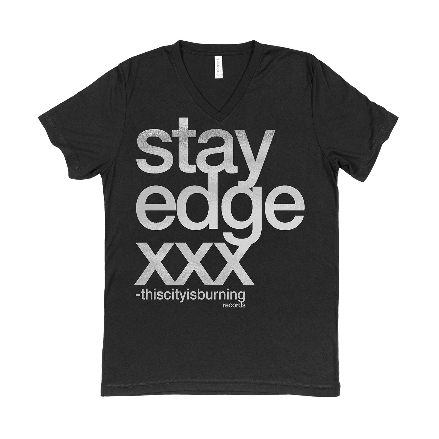 STAY EDGE FOIL - V-NECK *pre-order*