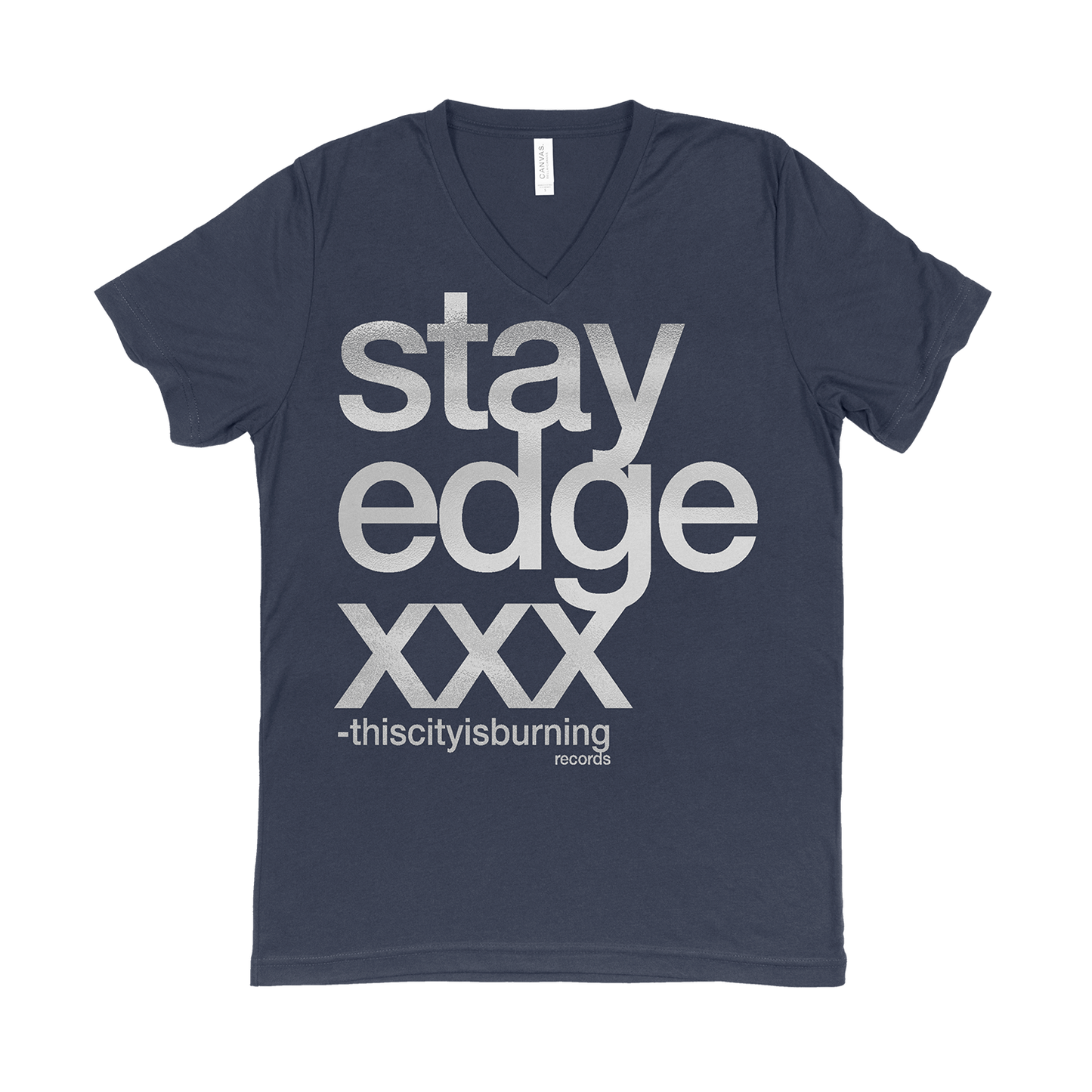 STAY EDGE FOIL - V-NECK *pre-order*