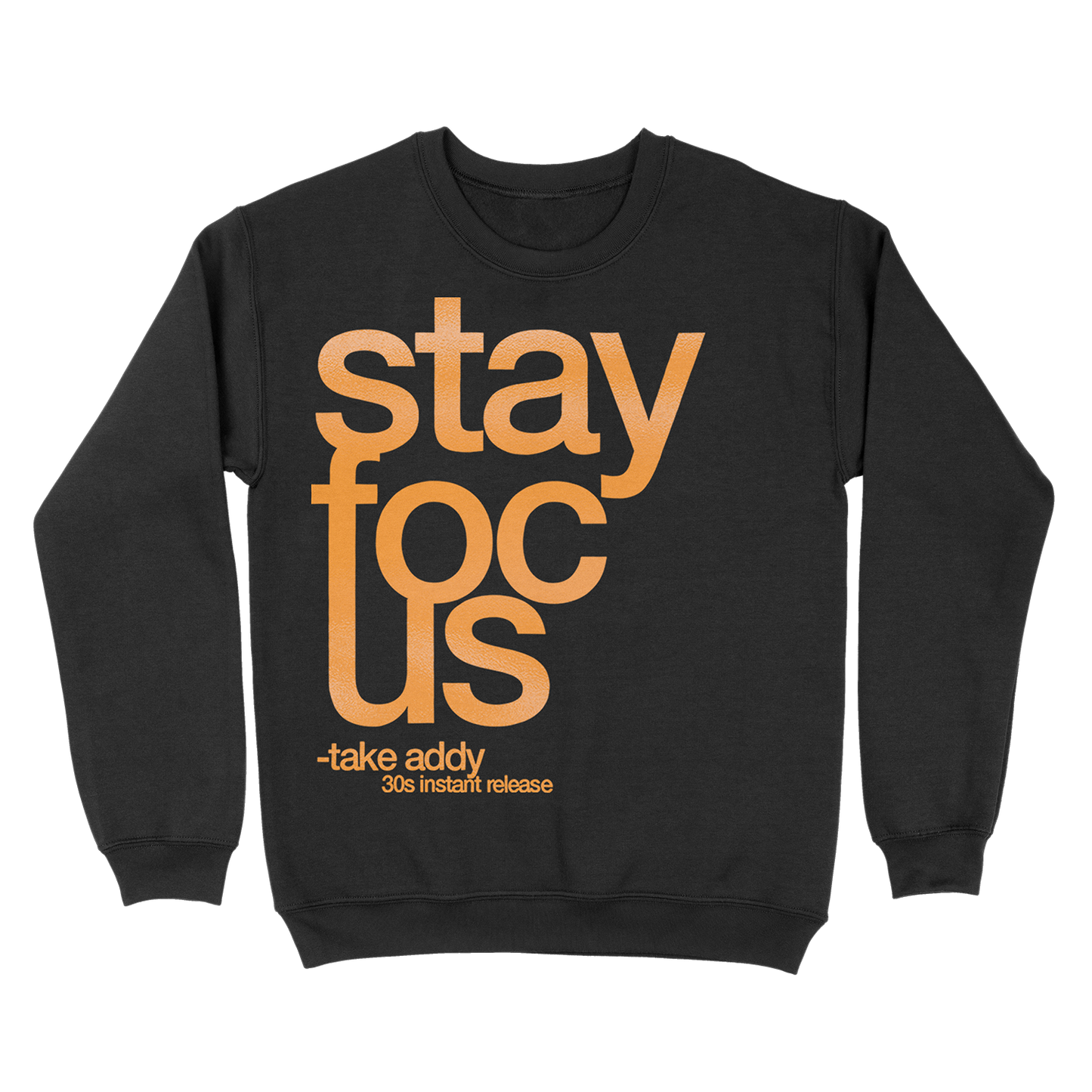 FOCUS FOIL - CREW NECK *pre-order*