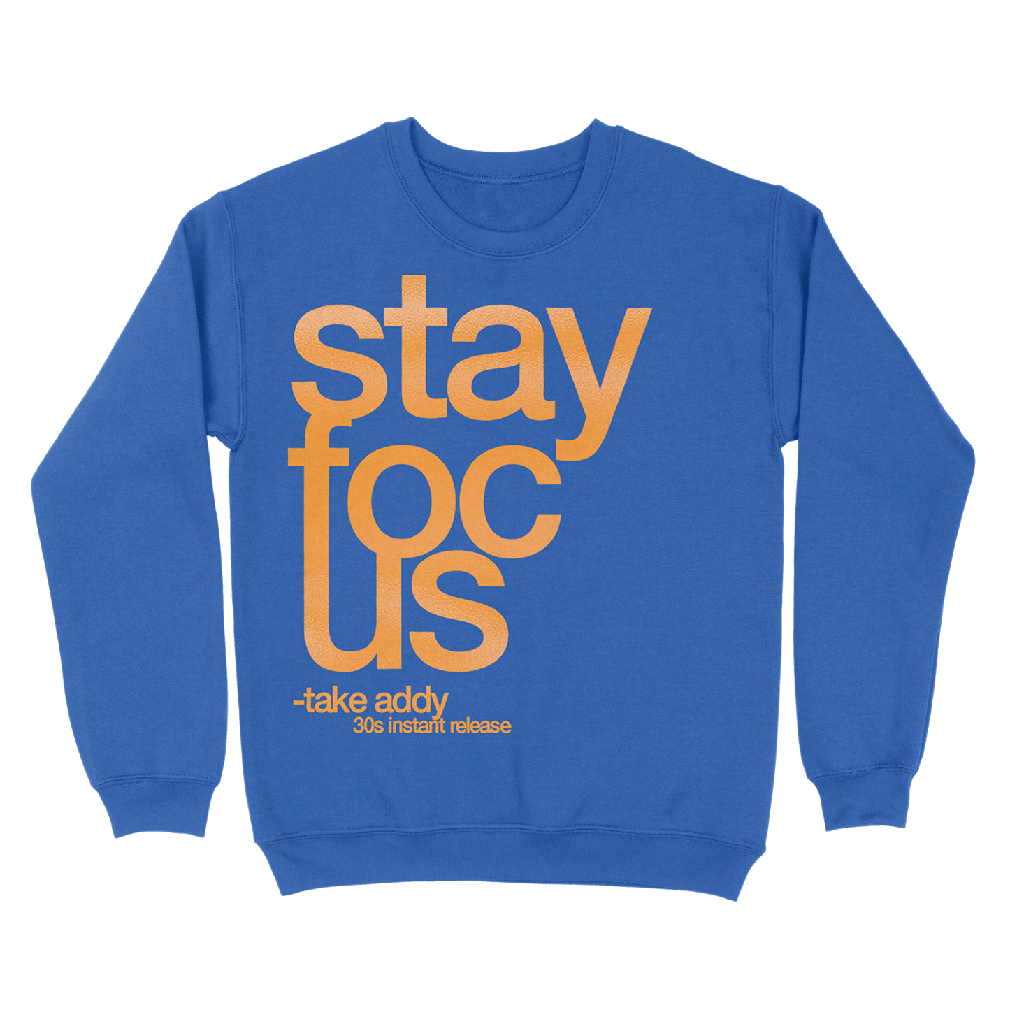 FOCUS FOIL - CREW NECK *pre-order*