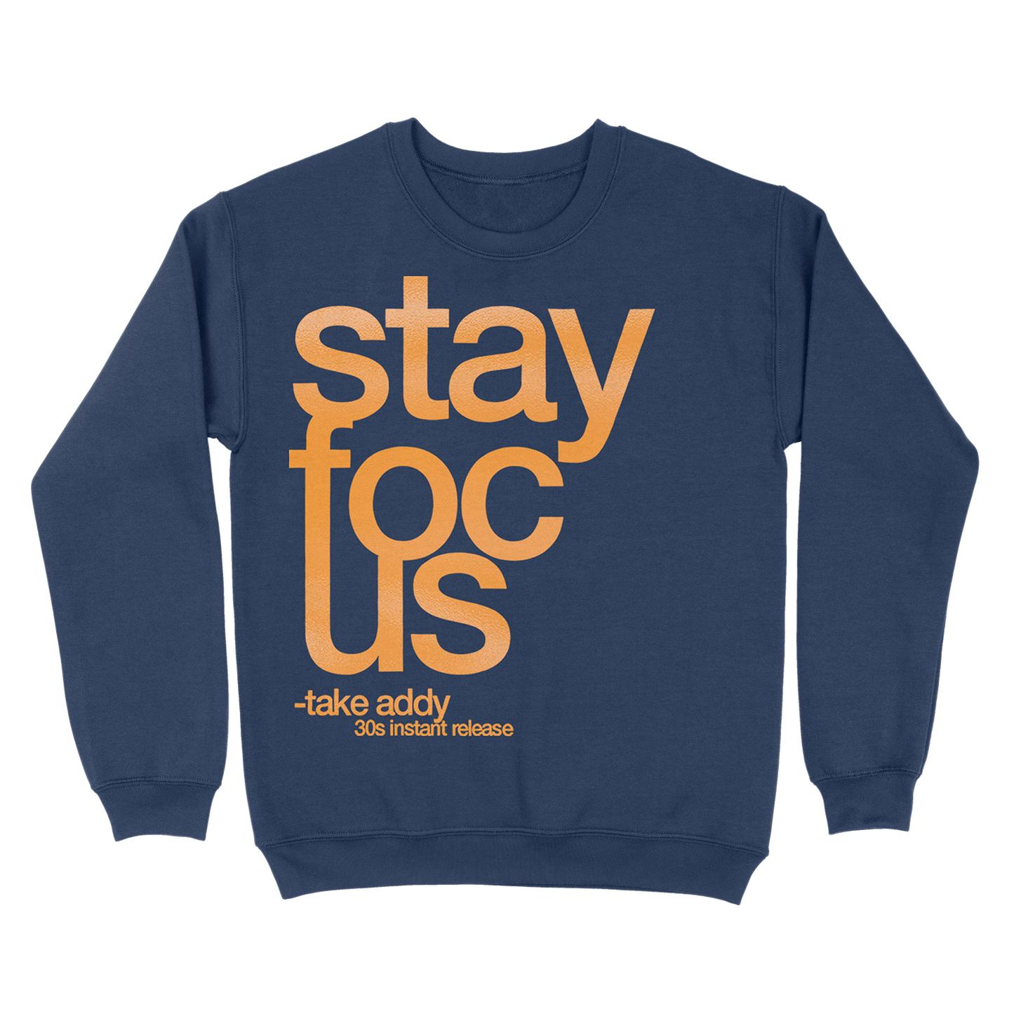 FOCUS FOIL - CREW NECK *pre-order*