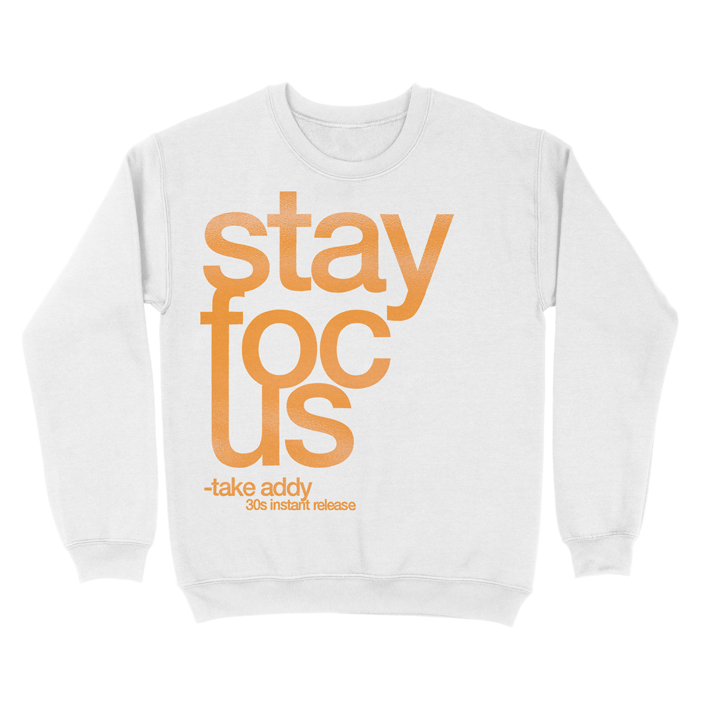 FOCUS FOIL - CREW NECK *pre-order*