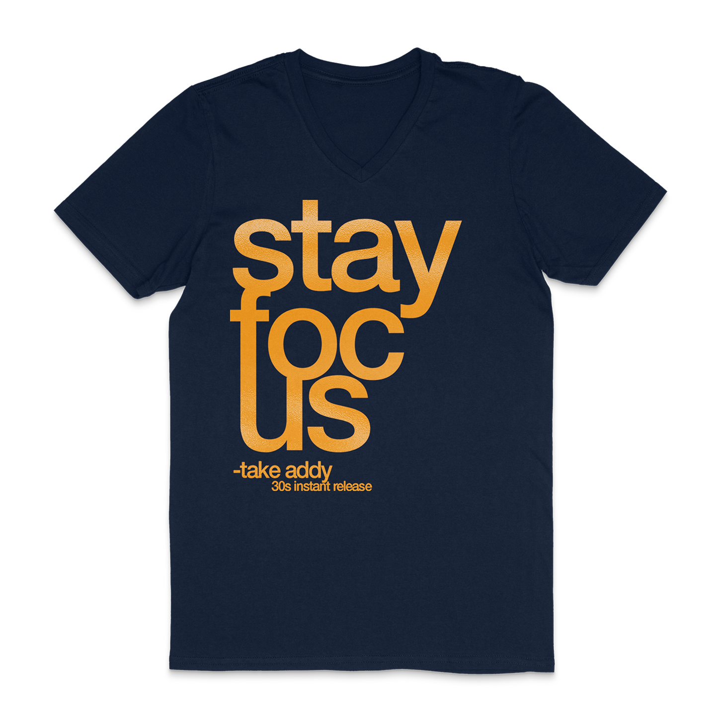 FOCUS FOIL - V-NECK (WILD AT HEART) *pre-order*