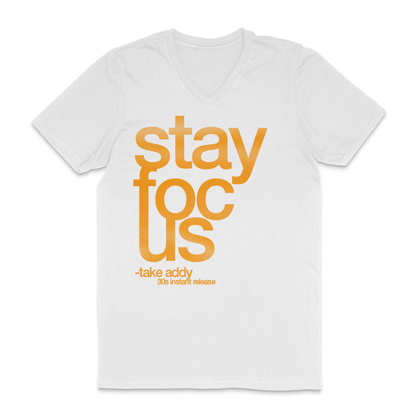 FOCUS FOIL - V-NECK (WILD AT HEART) *pre-order*