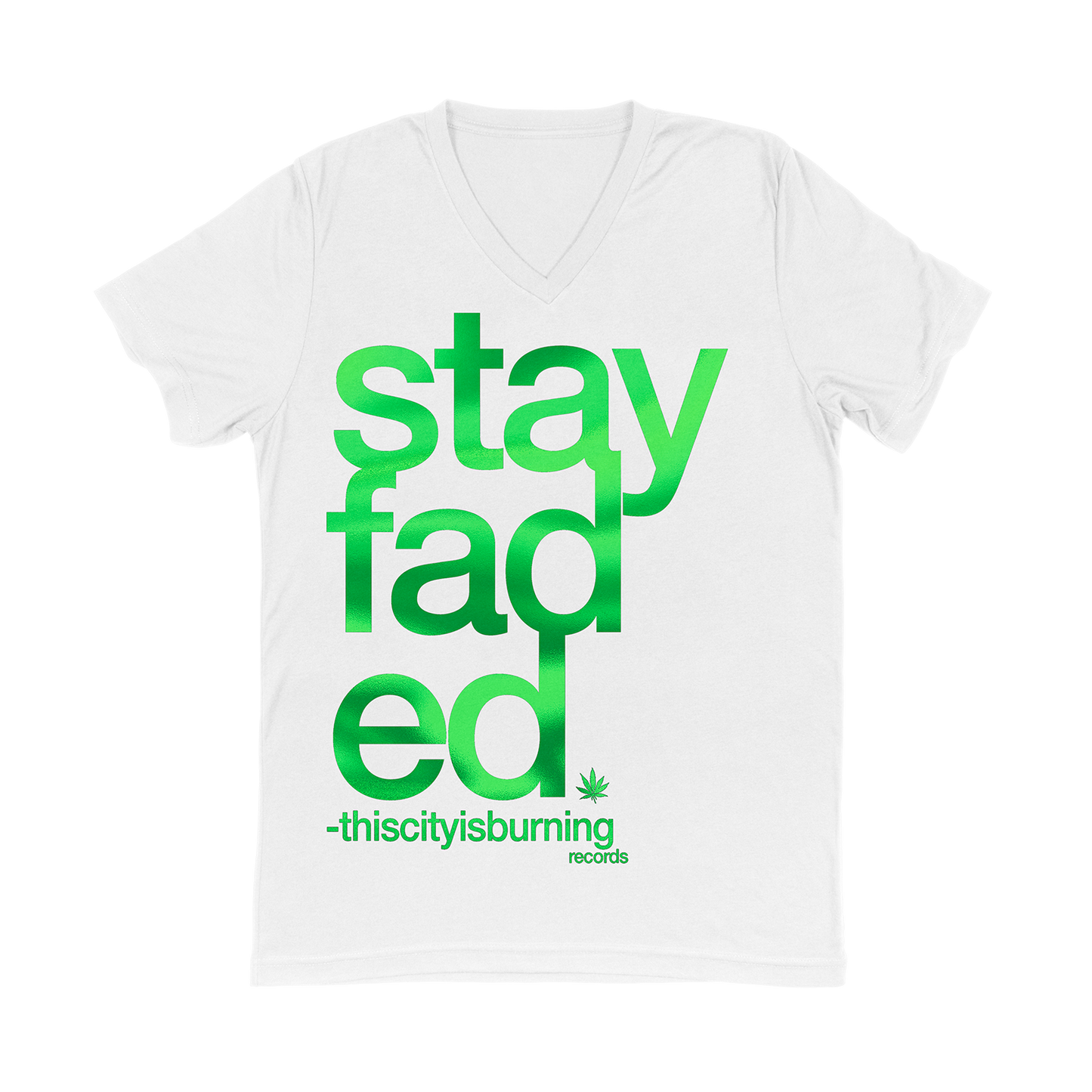 STAY FADED FOIL v2 - V-NECK *pre-order*