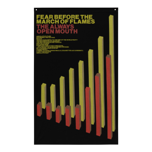 ALWAYS OPEN MOUTH - WALL FLAG *made-to-order*