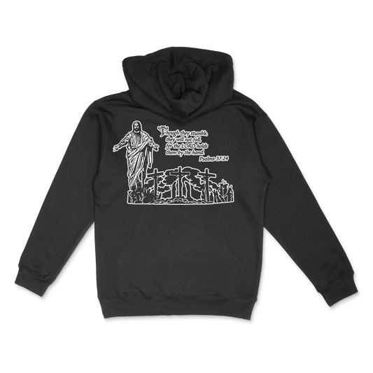 PSALMS 37:24 - PULLOVER HOODIE *pre-order*
